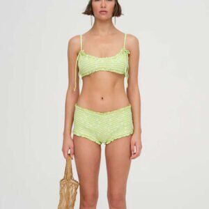 NWT For Love And Lemons Henry Bikini Set